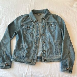 Denim Jacket by DressBarn, Size M